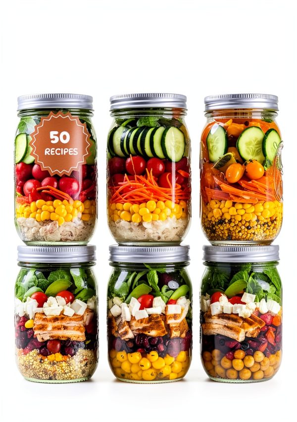 Delicious in a Jar Mason Jar Cookbook - Snack & Breakfast Recipes-0