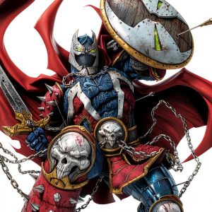 Medieval Spawn Graphic Novel by Todd McFarlane Supervillain Kindle-0